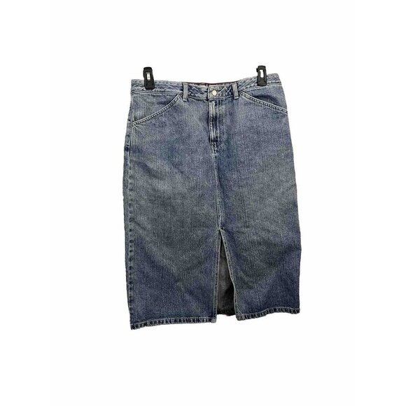 Tommy Hilfiger Dresses & Skirts - Tommy Hilfiger Vintage Denim Midi Skirt Women 14